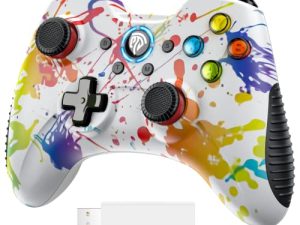 EasySMX Wireless 2.4g Gaming Controller Support PC Steam and PS3