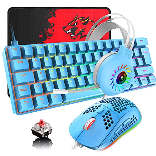 4-in-1 Wired Gaming Keyboard and Mouse Combo 4-in-1 Wired Gaming Keyboard and Mouse Combo
