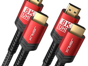 JSAUX HDMI Cables 2.1 2 Pack 6ft
