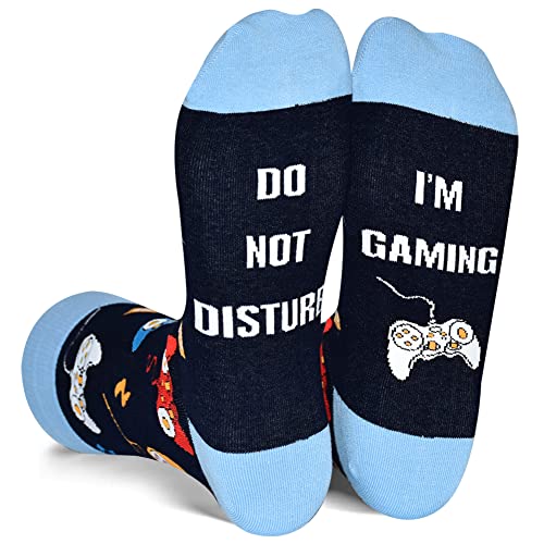 Men Funny Gaming Football Guitar Reading Retired Socks Birthday Christmas Gift for Dad Teen Boyfriend Men Funny Gaming Football Guitar Reading Retired Socks Birthday Christmas Gift for Dad Teen Boyfriend