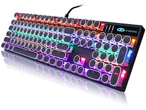 Camiysn Typewriter Style Mechanical Gaming Keyboard