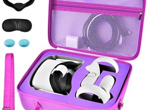 Carrying Case for Meta/for Oculus Quest 2 All-in-One VR Gaming Headset