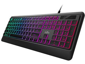 Fiodio Rainbow Membrane Gaming Keyboard