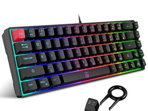 Snpurdiri 60% Wired Gaming Keyboard
