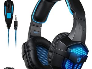 SADES SA807 Gaming Headset Over Ear Gaming Headphones for Xbox one PS4 PC Laptop Mac