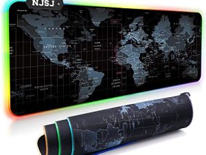 NJSJ RGB Gaming Mouse Pad
