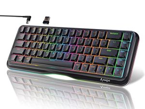 KEMOVE K68 60% Gaming Keyboard Supports 2.4G/Bluetooth5.0/USB-C