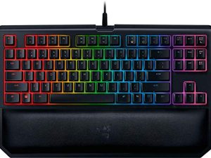 Razer BlackWidow TE Chroma v2 TKL Tenkeyless Mechanical Gaming Keyboard: Yellow Key Switches