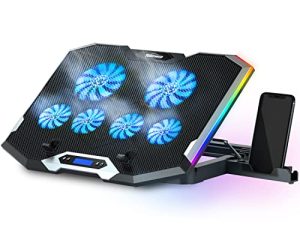TopMate C11 Laptop Cooling Pad RGB Gaming Notebook Cooler